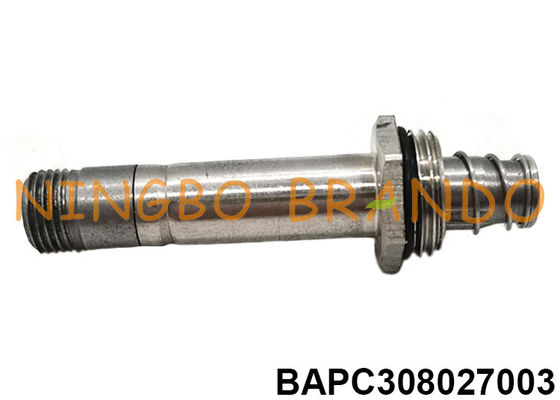 Armadura neumática de la válvula solenoide del tubo de acero inoxidable de 3 vías con el tubo del émbolo