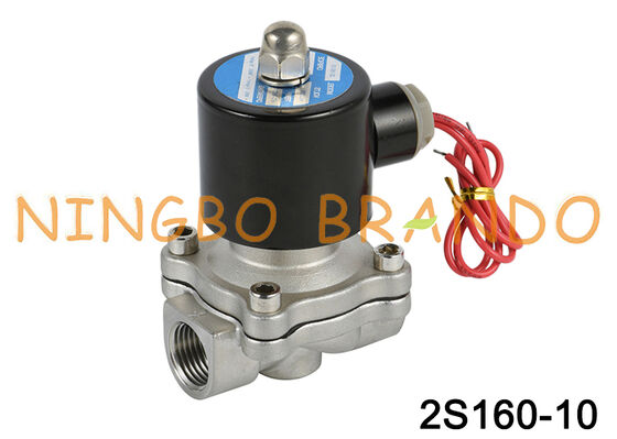 Válvula Solenoide de Acero Inoxidable SUW-10 2S160-10 G3/8