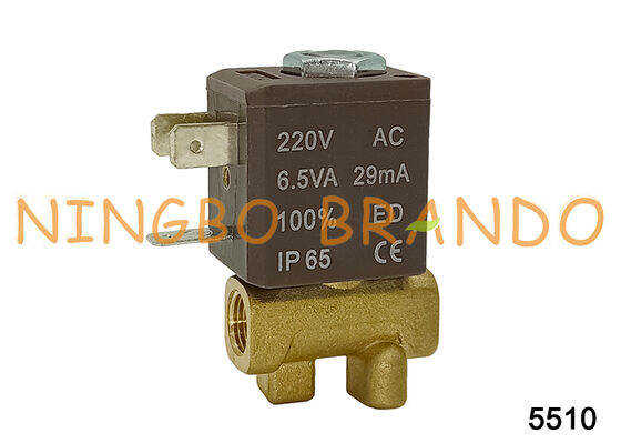 Válvula Solenoide de latón tipo CEME para la industria 5510 NC 1/8'' 24V 220V