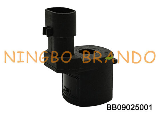 Bobina de válvula solenoide de riel de inyector de 12VDC y 2,8 ohmios para Kit de reparación BRC LPG CNG