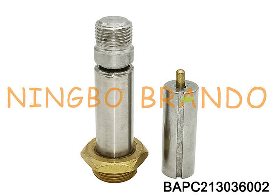 Tubo de émbolo de armadura normalmente cerrado de 2 vías de válvula electromagnética de 13 mm de diámetro exterior