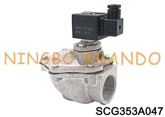 G1-1/2'' SCG353A047 Válvula Solenoide de Diafragma de Ángulo Recto DC24V AC220V