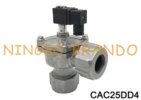 CAC25DD4 CAC25DD4002 Válvula de pulso eléctrica de ángulo recto de 1'' 220V 24V