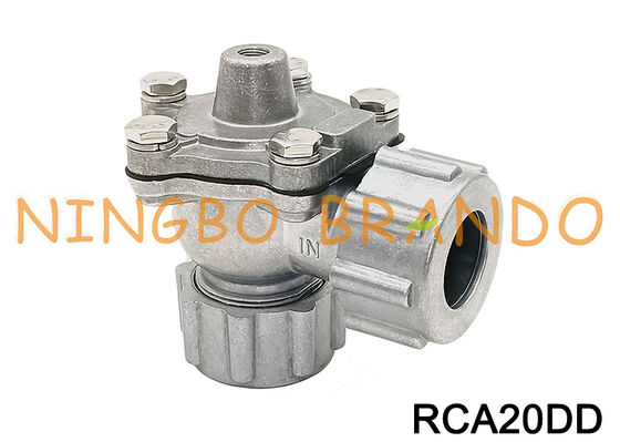 RCA20DD Válvula de chorro de pulso piloto remoto de 3/4 pulgada Válvula de colector de polvo tipo tuerca cómoda