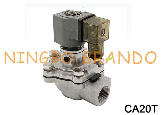 Válvula de diafragma de pulso del colector de polvo CA20T G3/4'' 220V 110V 24V