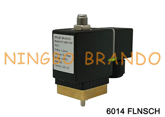 Burkert 6014 C 2.0 FKM MS FLNSCH Válvula de émbolo 3/2 vías Acción directa