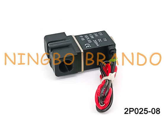 Válvula Solenoide 2P025 1/4'' Válvula Solenoide Normalmente Cerrada 2.5mm 24VDC