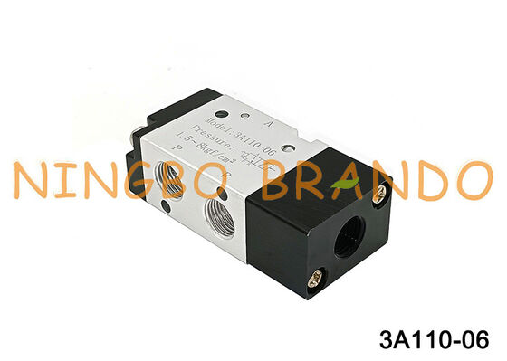 Válvula de control neumática tipo AIRTAC 3A110-06-NO/3A110-06NO