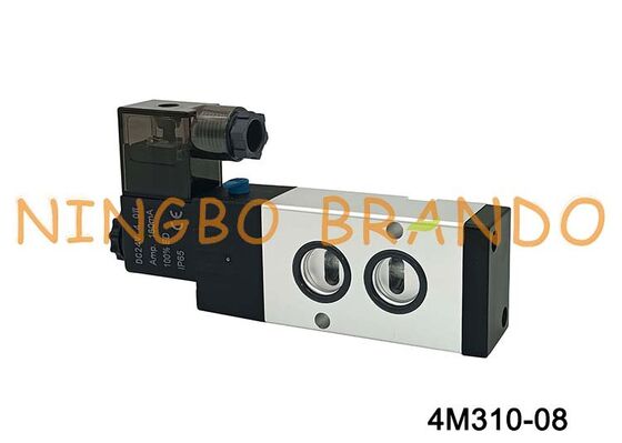 Válvula de control direccional neumática de AirTAC tipo válvula solenoide 4M310-08 de 5/2 vías