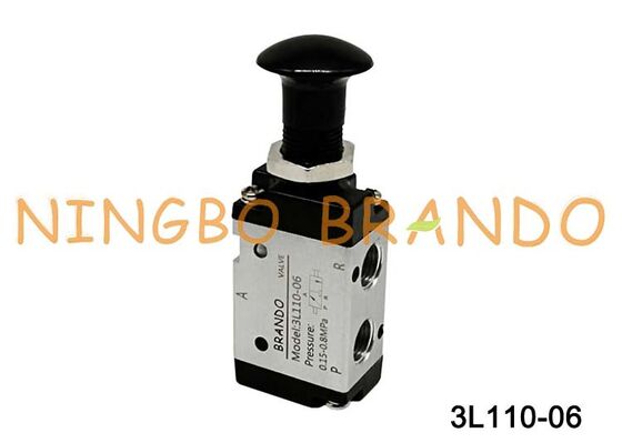 Airtac Tipo 3L110-06 3L Válvula de control de aire push-pull 3/2 vías