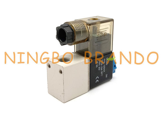 2V025-06 válvula neumática de Mini Air Control Single Solenoid de 1/8 pulgada