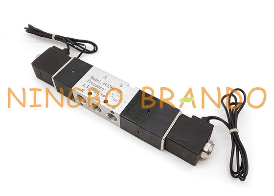 Tipo válvula electromagnética neumática de AirTAC de la posición de la manera 3 de 4V130C-06 5